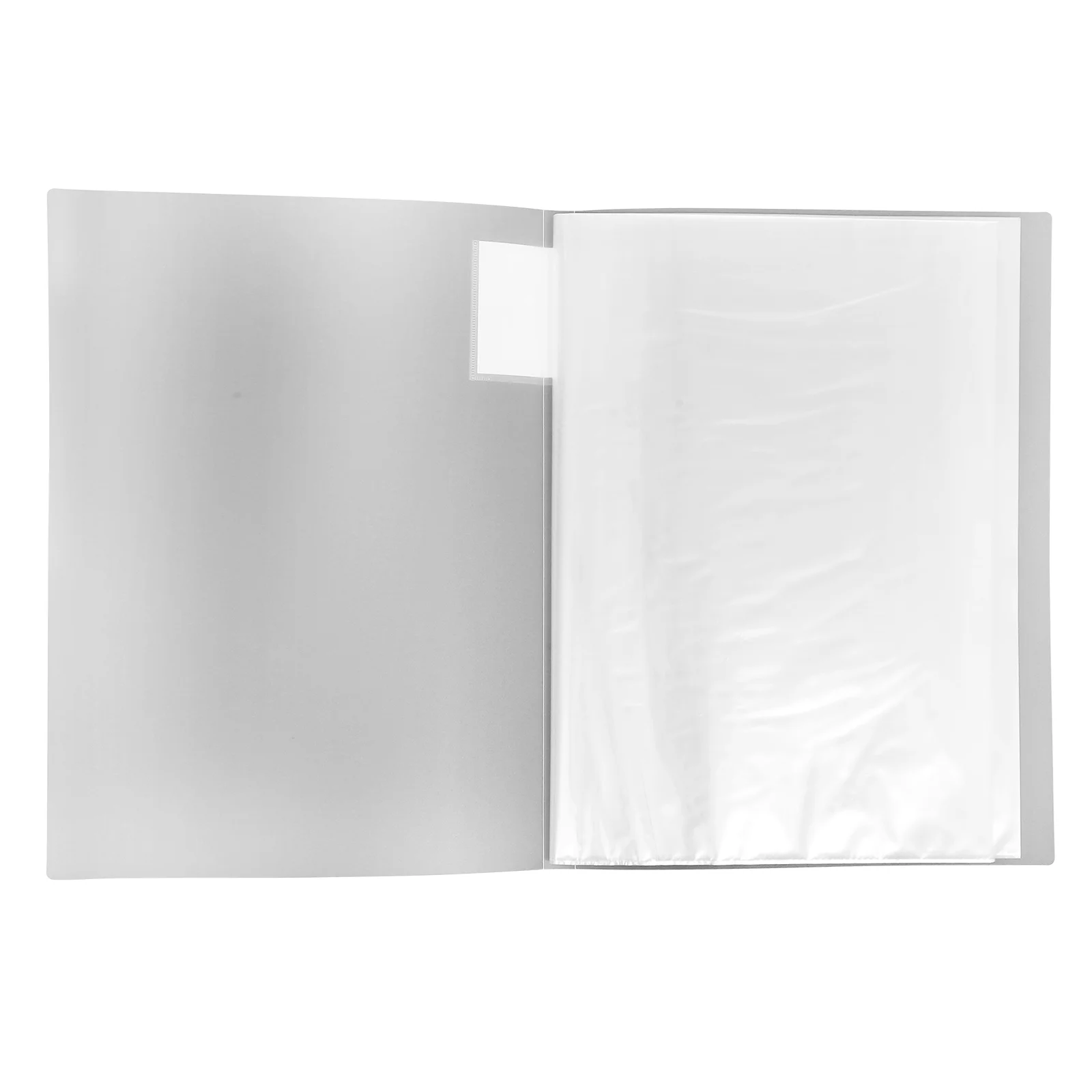 

A3/20 Page Information Booklet Test Paper Folder Drawing Picture Album (transparent White-a3/20 Page) 1pc Storage Folders