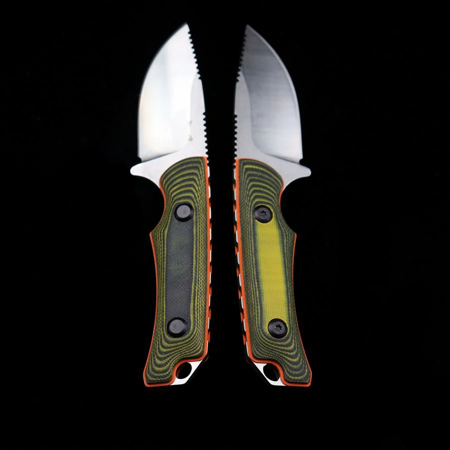 Outdoor Tactical Straight Knife BM 15017 Dual Color G10 Handle Camping Survival Knives Self-defense EDC Tool