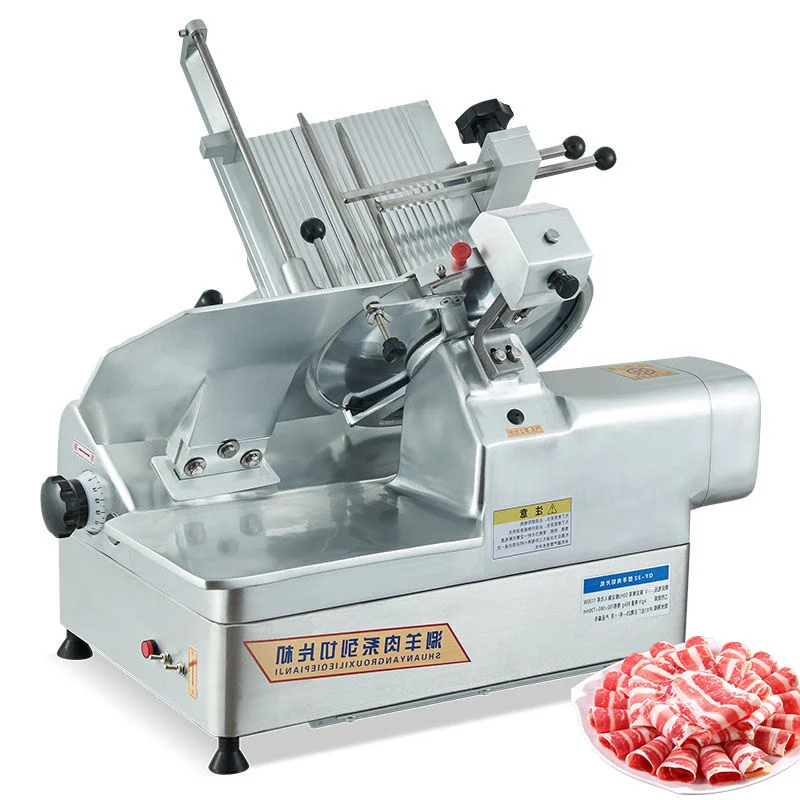 

Commercial Adjustable Thickness Automatic Electric Meat Slicer Machine for Beef Fresh Raw Frozen Slicer Machine