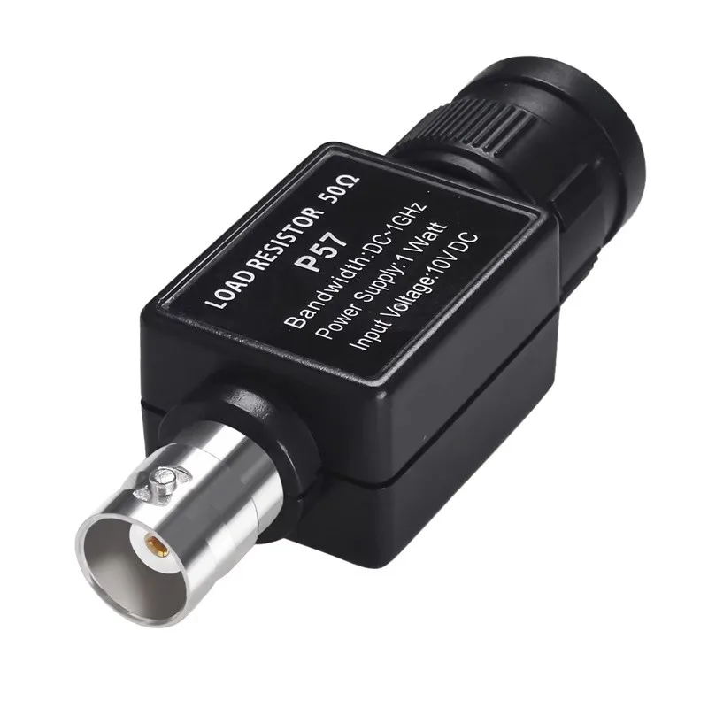 Q9 Adapter 50Ohm Feed Through Terminator BNC Female Seat Connector 50KY Device Load Resistor  DC 1GHz Cleqee P57 1PC
