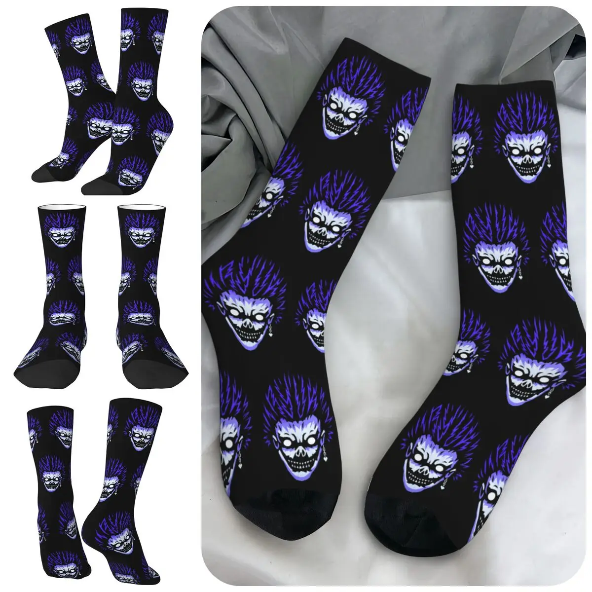 

Death Note Anime High elasticity polyester fiber Men and Women printing fashion Applicable throughout the year Dressing Gift