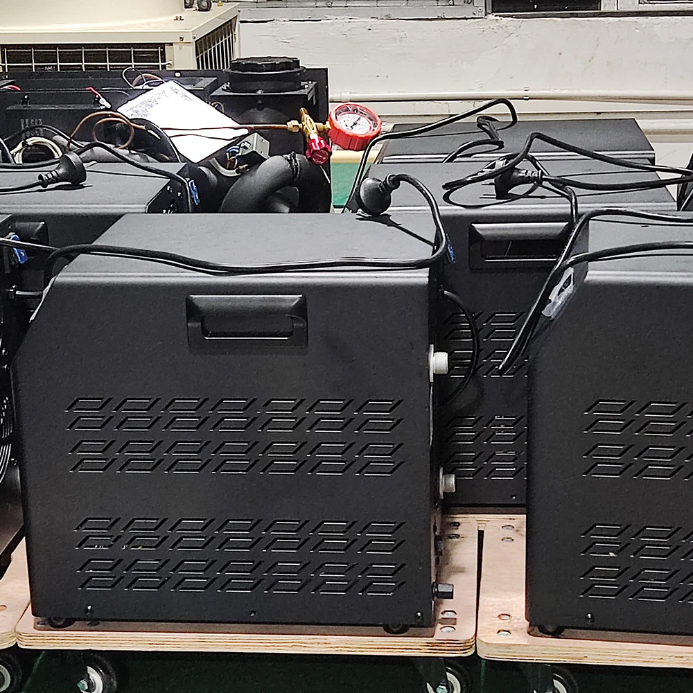 

Small model 1/3HP, 1/2 ice bath machine, for indoor use, sports recovery, built-in filter and pump, water-cooled small chiller