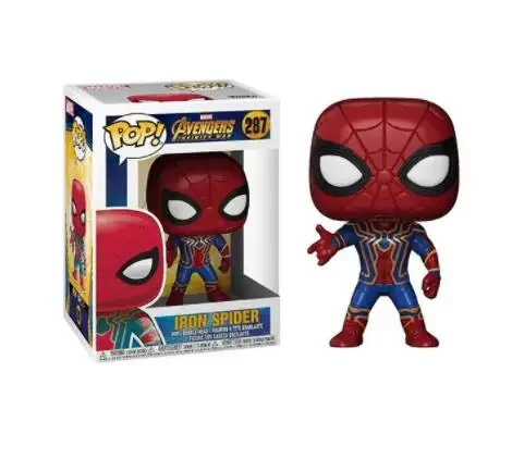 Funko Pop Spider-Man 03 #   259 #   265 #   334 #   399 #   574 #   Zwart gouden pak 911 #   Bobble Head Speelgoed 913 #   Vinylfiguur verzamelmodel speelgoed