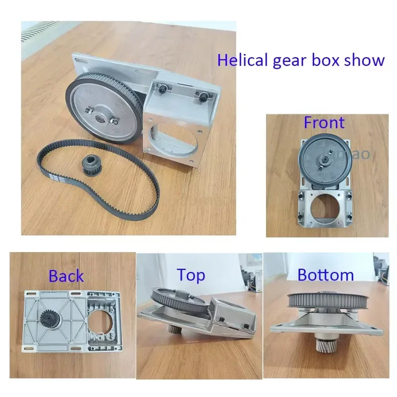 Nema34 86 Motor CNC Gearbox 1.5m 1.25m Module left Helical Gear Reducer Engraving Machine Synchronous Wheel Transmission