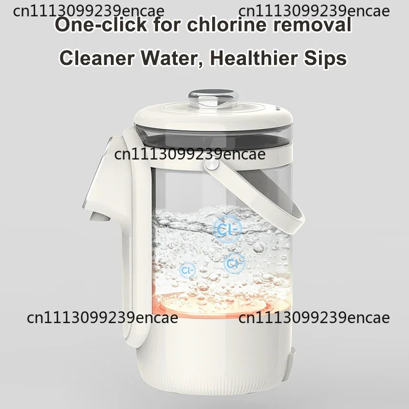 Intelligent constant temperature one-click dechlorination household -function screen display electric kettle 3L fully automatic