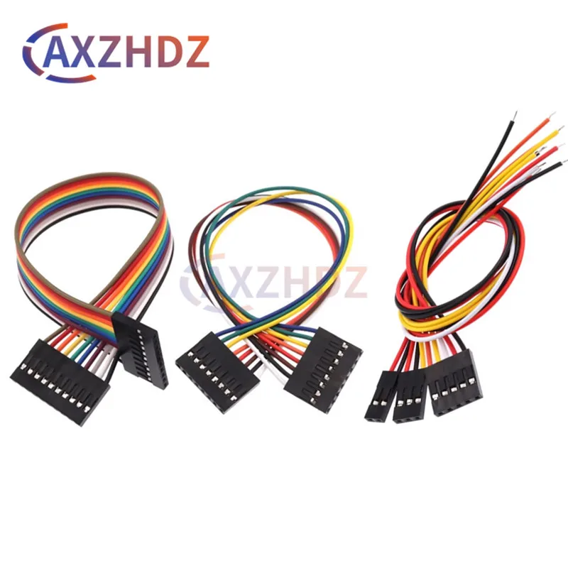 10PCS 20CM Single/Double Head Dupont Line Dupont Connector Plug with Cable Jumper Wire 2.54 PITCH 2/3/4/5/6/7/8Pin 2.54MM 2.0mm
