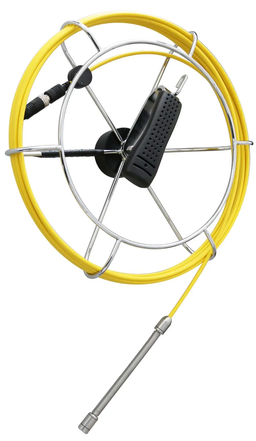 2024 Nuova telecamera professionale personalizzata Witson piccola telecamera per ispezione di drenaggio da 6 mm con cavo in fibra di vetro da 40 m