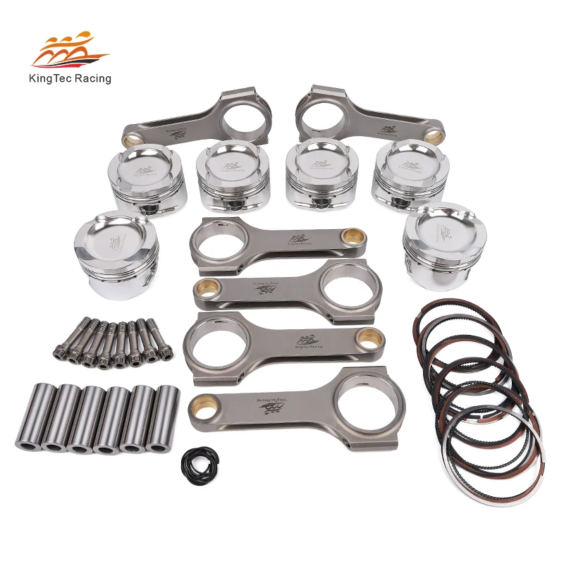 M52B28 Rebuild Kit for BMW E36 E39 Pistons Connecting Rod Set M52TU M52 328 328IS M52B28 2.8L 84.5MM