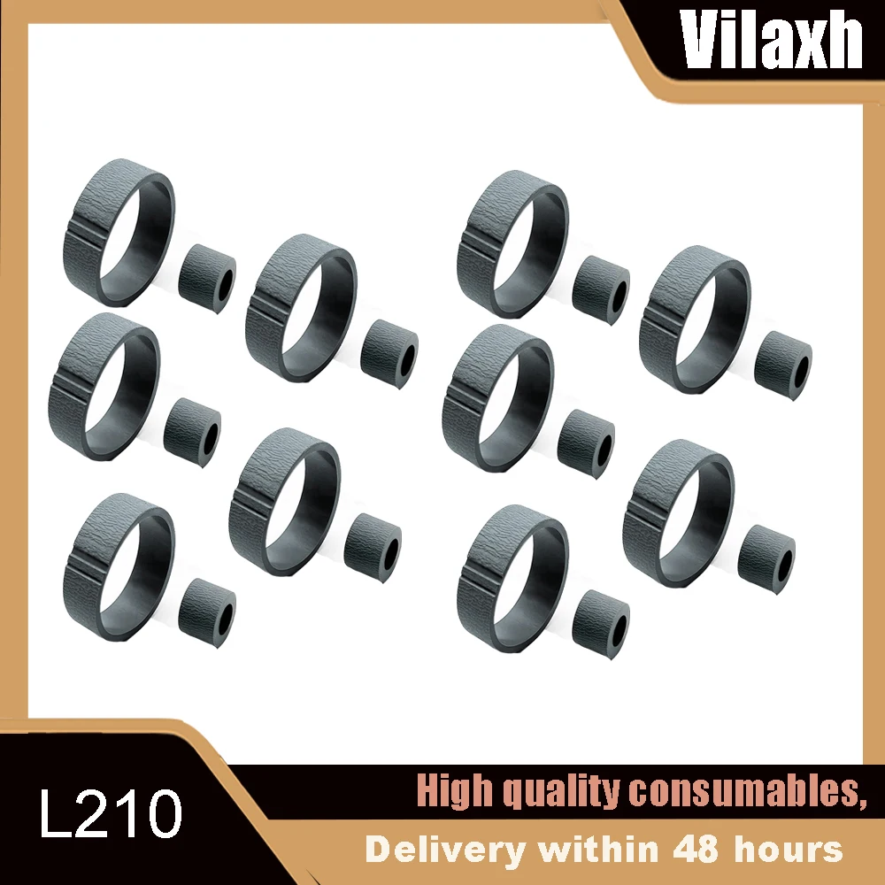 5/10/20 Sets de Rodillos de Recogida de Goma para EPSON L210 L220 L222 L455 L456 L300 L310 L350 L355 L362 L365 L366 L360 L110 L120 L130 L132