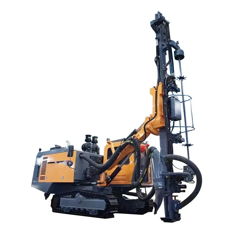 Air Compressor down-Hole Drill Machine Low Cost Flexible and Convenient Operation Strong Mobility Construction Site Engineering