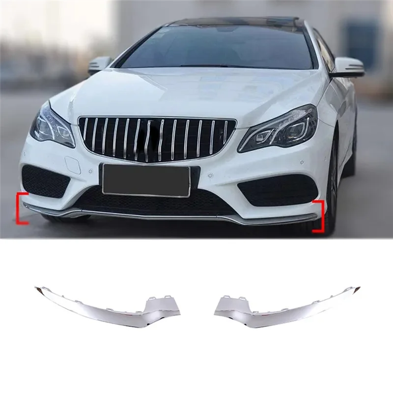【BABY】Front Bumper Wheel Strip Trim Cover Parts A2078850774 A2078850874 For Mercedes Benz W207 E-Class Two-Door Coupe