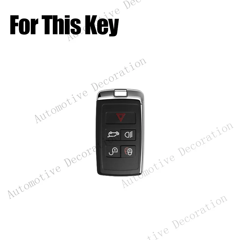 Z+ ABS Car Key Fob Case Cover For Land Rover Range Rover Velar For Jaguar E-Pace