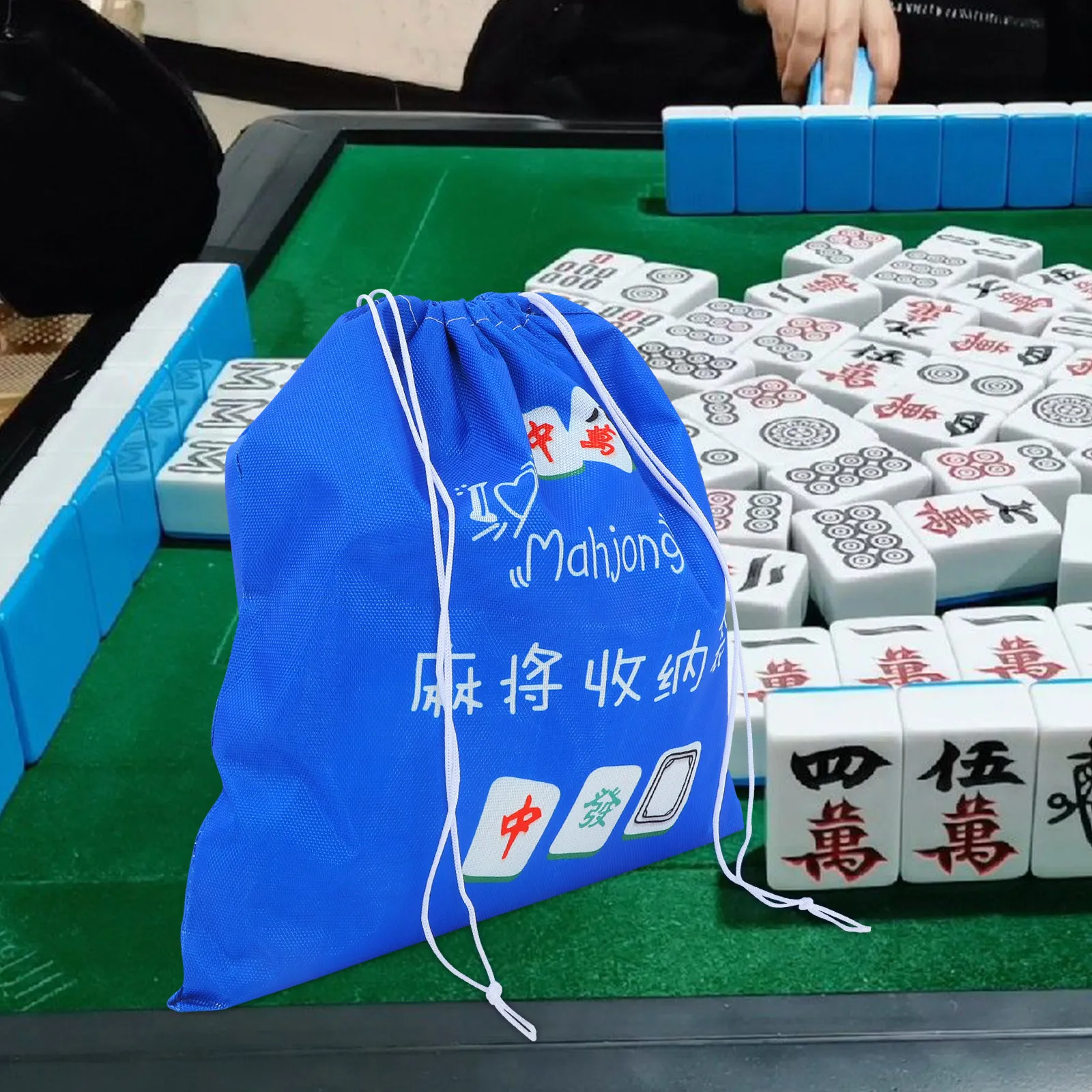 Mahjong Saklama Çantası Oxford - Tile Bag Drawstring incelemesi ve fiyatı