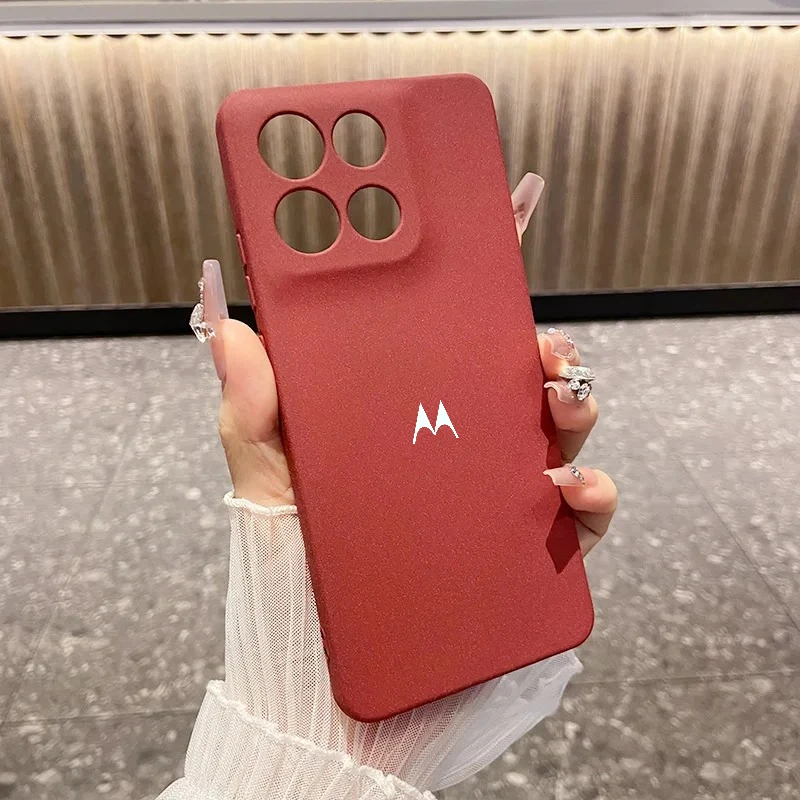 Matte Rock Sand Ultra Dünne Handyhülle für MOTO G Play 2025 G 5G 2026 G67 G57 Power G86 G56 G06 G75/55 Stoßfeste Schutzhülle – Detail 2
