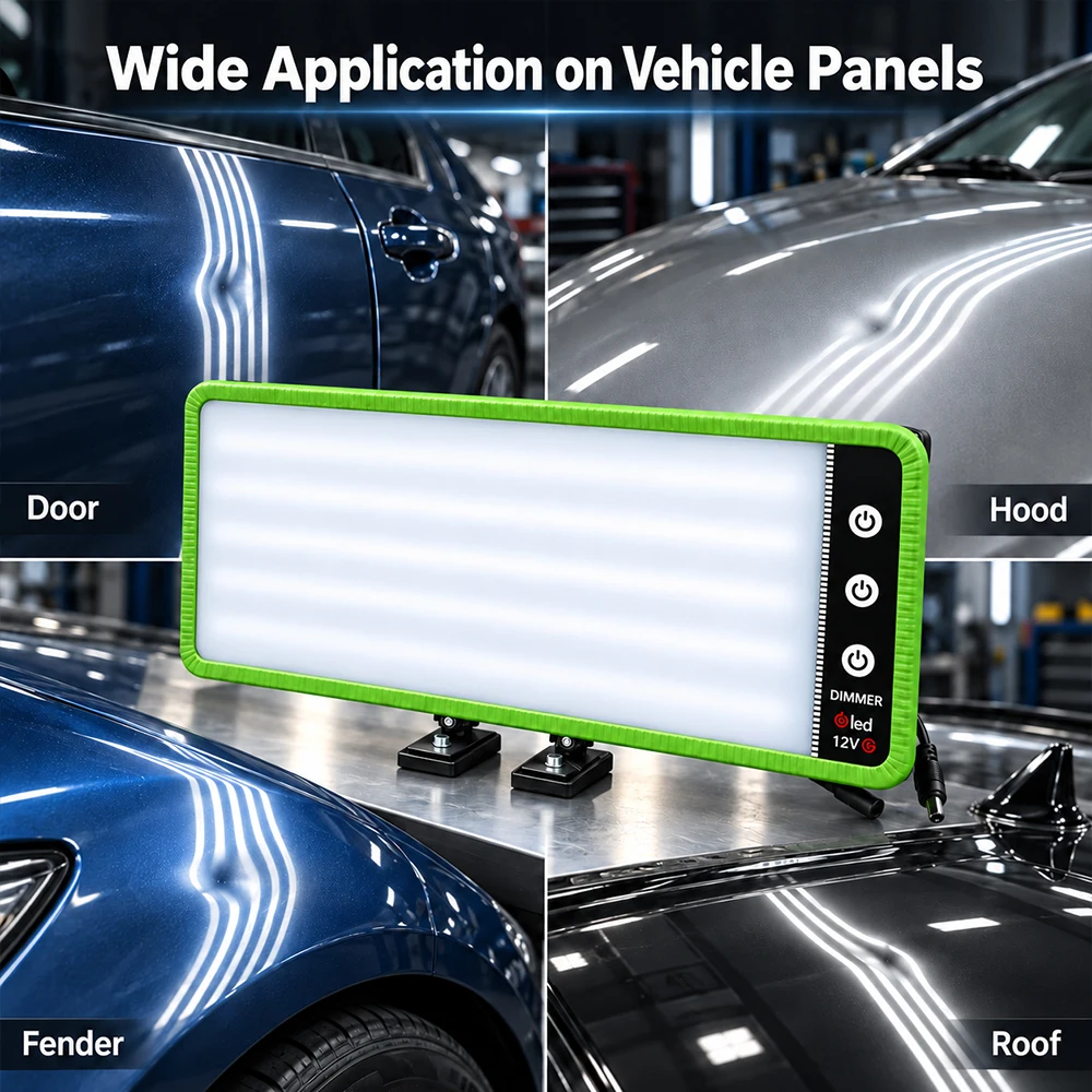 SIHAO Car Dent Repair Tool PDR LED Line Board Light for Auto Body Sheet Metal Leveling Inspection