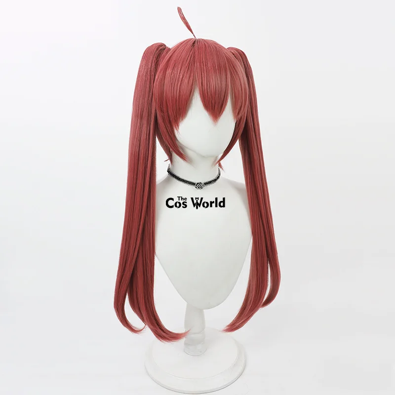 Date a Live Itsuka Kotori Anime 80 cm Parrucche cosplay lunghe e diritte Fibra di capelli sintetici resistenti al calore + cappuccio per parrucca