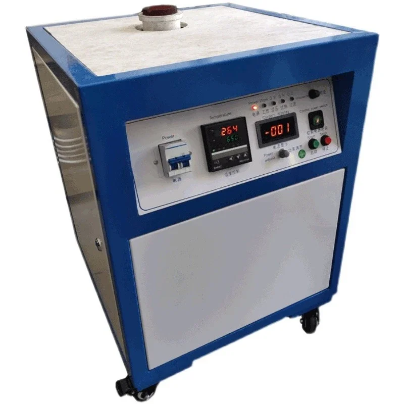 Small melting machine metal smelting gold, silver and copper jewelry crucible smelting intermediate frequency furnace smelting