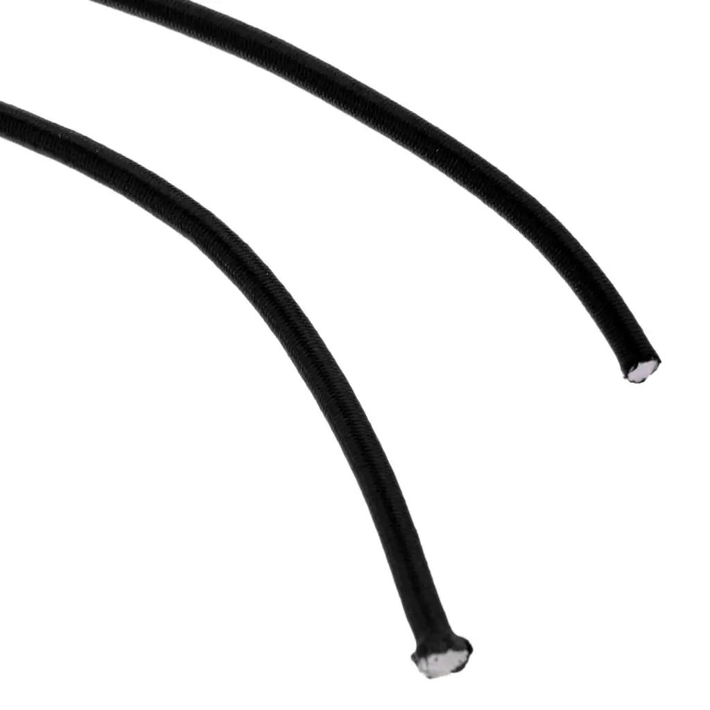

Rubber Core Polyester Braided Elastic Shock Cord Heavy-duty Bungee Rope Tie Down for Canopy Surfboard Tent Pole