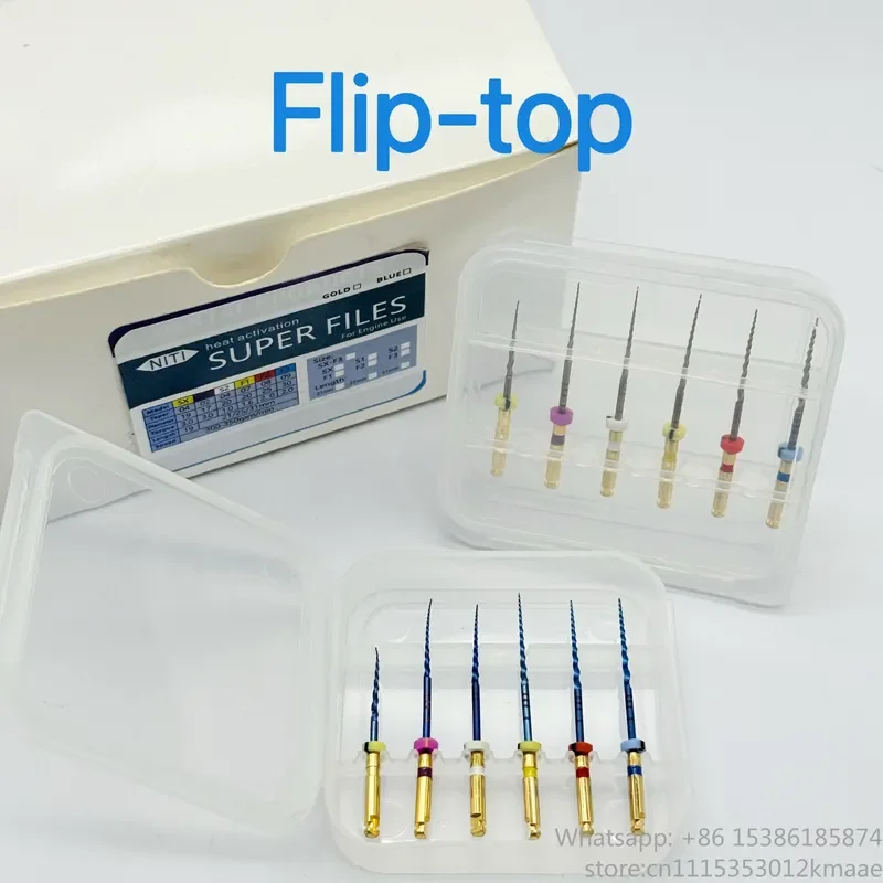 Vequyn Custom NiTi Rotary Endo Files — Root Canal Retreatment Drill Accessories, OEM Compatible