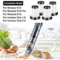 FOR Moosoo K12 K12 Pro K13 Voor Genius Invictus One 1.0 X7 / 2.0 En Foxnovo 13KPA Stofzuiger HEPA-filter