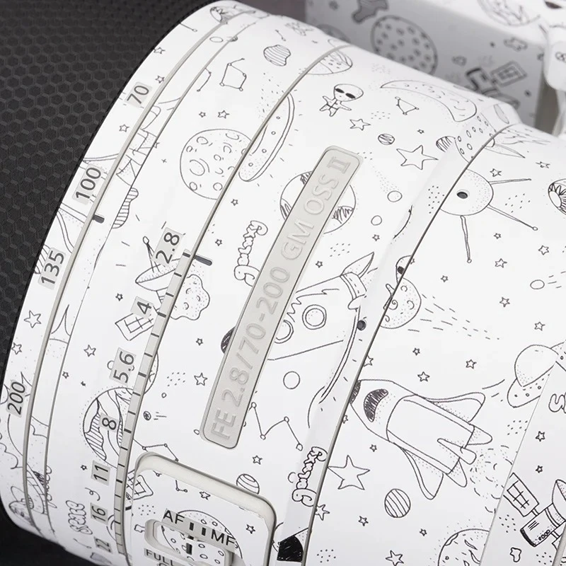 For SONY FE 70-200mm F2.8 GM OSS II Lens Sticker Protective Skin Decal Vinyl Wrap Film Anti-Scratch Protector Coat