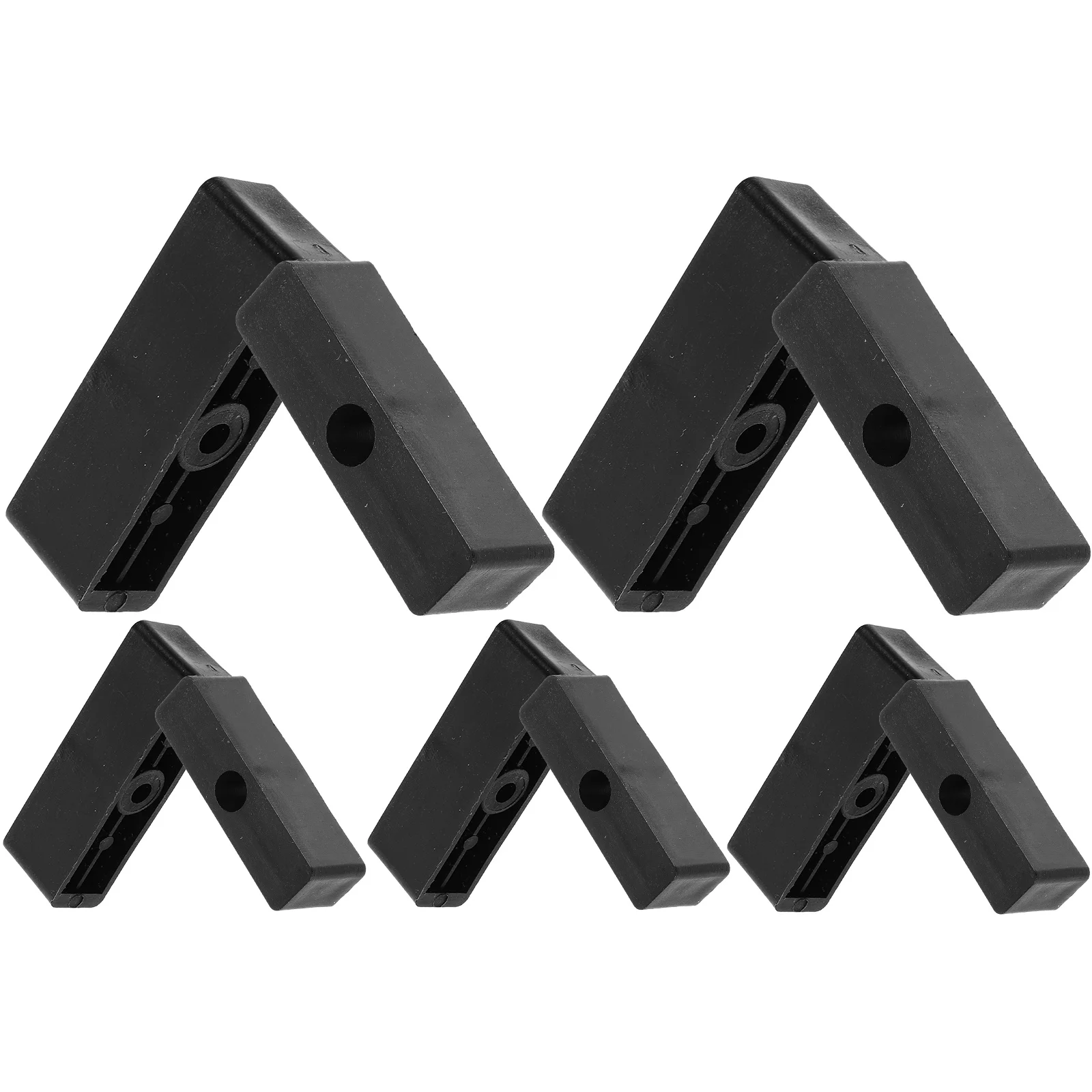 

10pcs Sliding Door Lock Guard Block Kids Safety Window Locks Security Bars Plastic Sash Limiter Home Protection Child Proofing