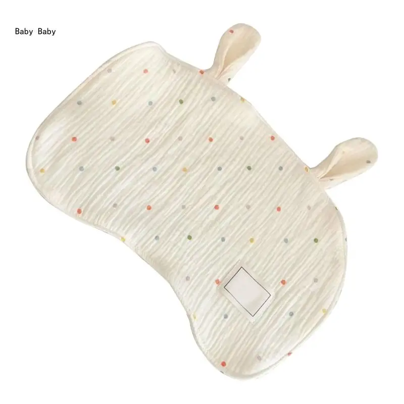 Newborns Baby Pillow Infant Pillow NurseryRoom Beddings Pillow Comfortable SkinFriendly Baby Headpillow Towel Q81A