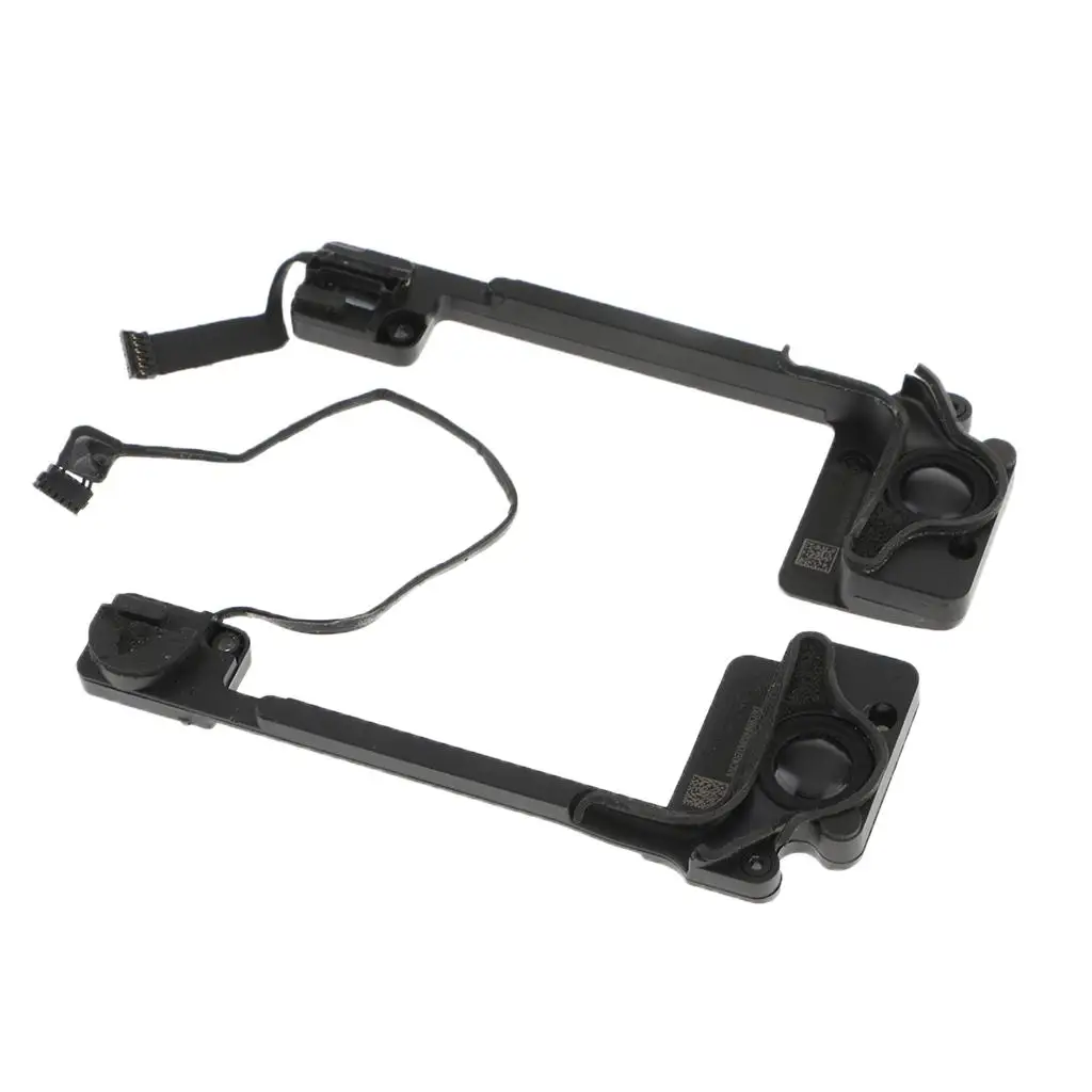 Internal Laptop Speakers Black Plastic Alloy Replacement Left Right for Compatible Pro A1502 Notebook