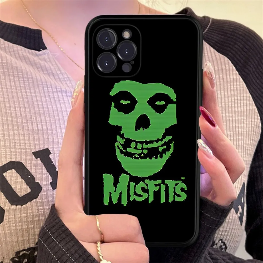 The Misfits Glenn Danzig Cell Phone Case Silicone Soft for iphone 15 14 13 12 11 Pro Mini XS MAX 8 7 6 Plus X XS XR Cover