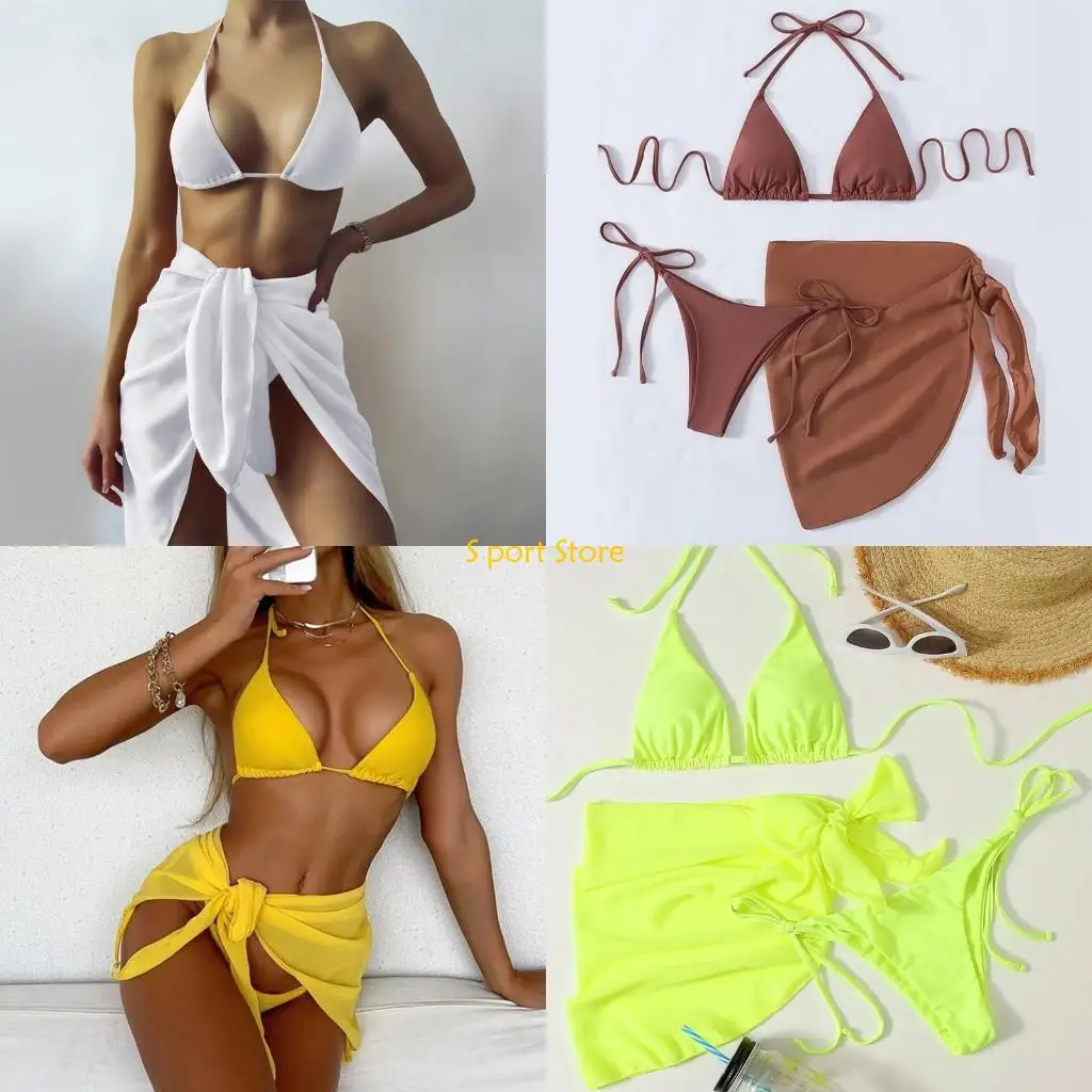 

U2JB Push Up Brazilian Female Lacing Swimwear Bikinis Bathing Suit Beachwear