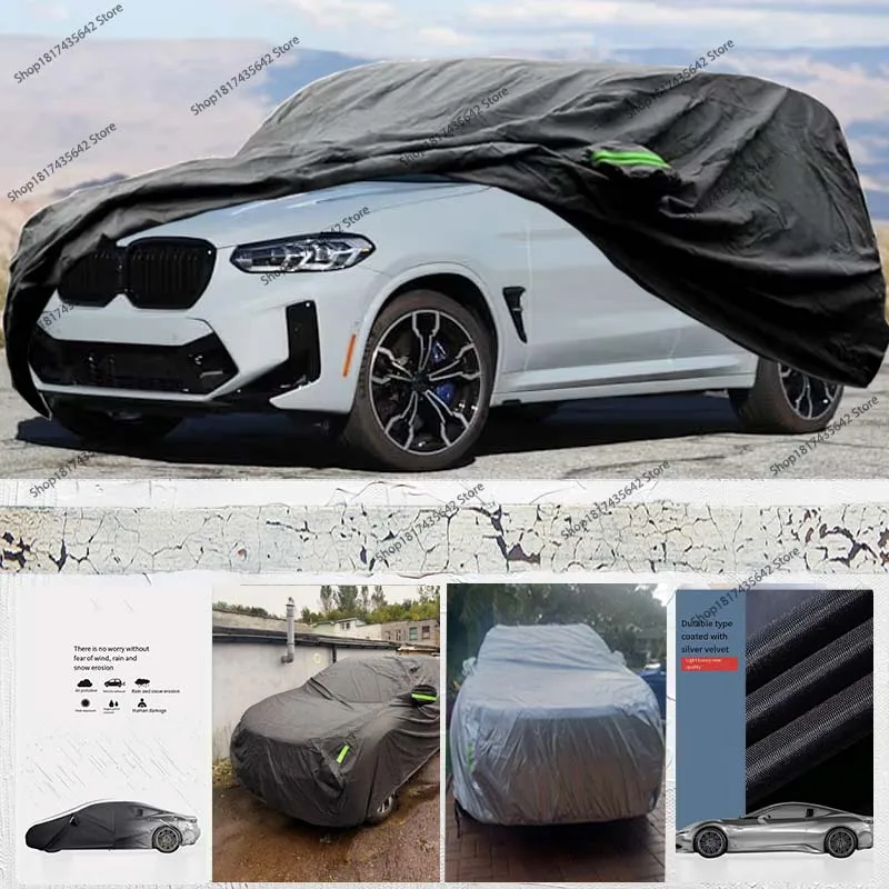 

Protective Full Full Car Cover for BMW X3 F25/G01 2010-2024 Outdoor Waterproof Windproof Sunshade Dustproof