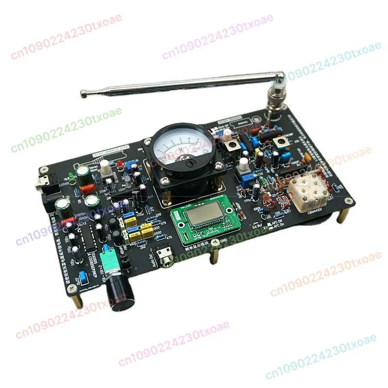 TA7358 FM Stereo Radio Circuit Board 88-108MHz Assembly Kit, High Sensitivity Tuner with Discrete Components DIY
