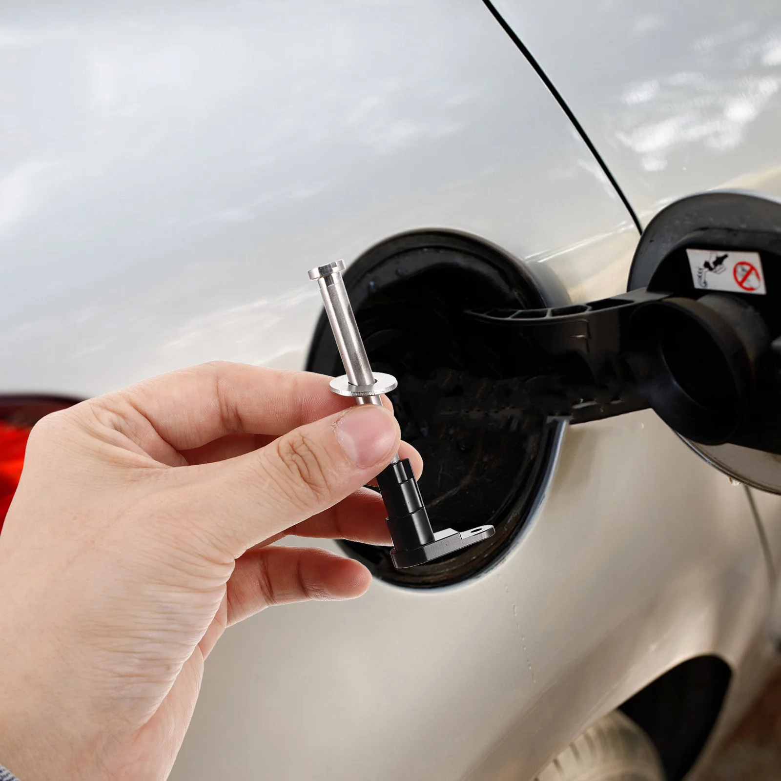 

Fuel Door Repair Kit Fuel Filler Neck Housing for 2009-2014 Loose Gas Cap Repair Replacement Parts