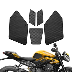 Motorcycle Tank Traction Pad Anti Slip Grips Knee Grip Protector For Triumph Moto2 Street Triple 765 R RS 2023 2024 2025 2026