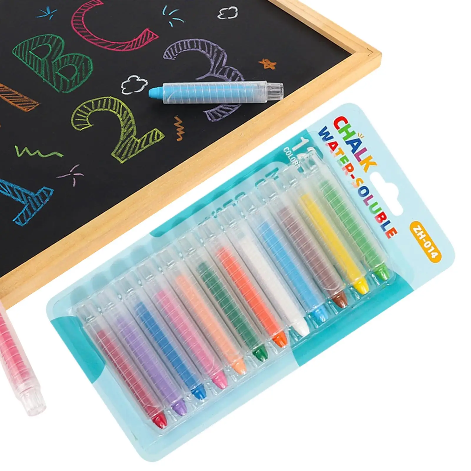 

Беспыльный мел, 12-цветные моющиеся мелки, художественные мелки для рисования на открытом воздухе, мелки для мальчиков и девочек, игровая комната на открытом воздухе, классная школа