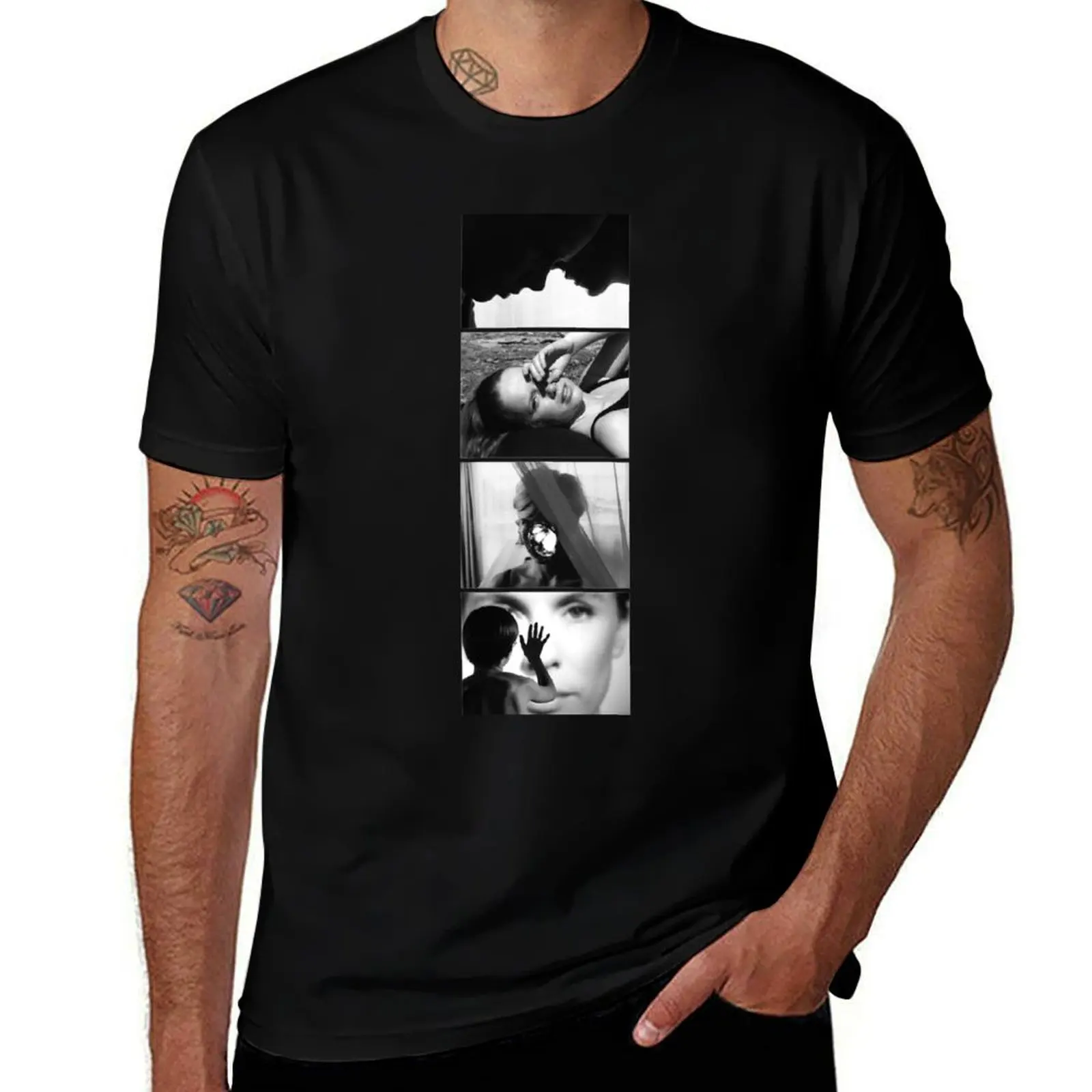 Persona Faces by Ingmar Bergman Gift For Fans, For Men and Women T-Shirt Street Fashion Casual Tee Shirt T-Shirt