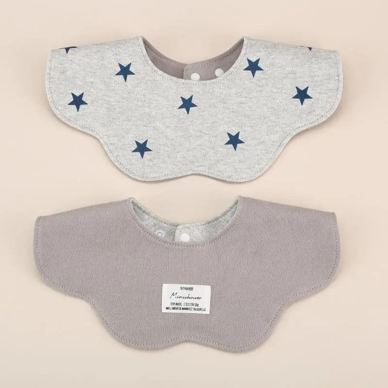 Baberos de algodón para bebé recién nacido, estilo coreano, tipo Pastoral Floral, Bandana para eructar, bufanda, paños para niños y niñas, toalla para Saliva, 1 Uds.