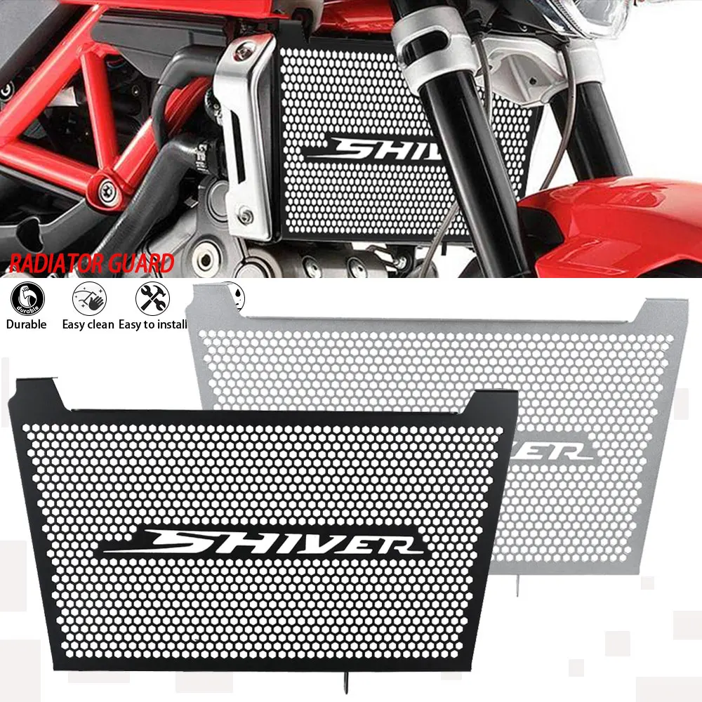 

Radiator Grille Protecter Cover For Aprilia Shiver SL750 2007 - 2017 2016 2015 SHIVER SL 750 Radiator Protective Cover Guards