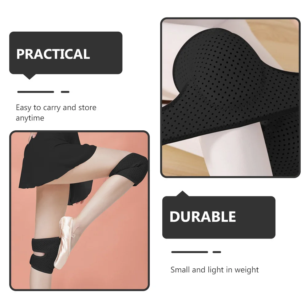 

1Pair Breathable Knee Pad Protector Shock Absorption Knee Brace Sleeve Support Wrap for Cycling Running Football Basketball