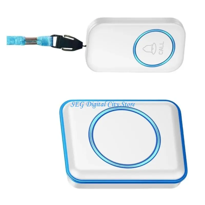 U75B Alarm System SOS Alert for Patient 60 Chimes 5 Gear Sound Adjustable