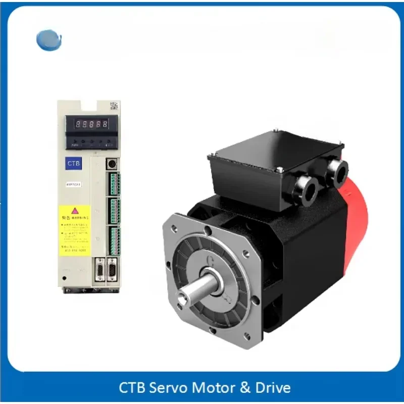 204mm 42N.m 220/380V AC Permanent Magnet Synchronous Servo Motor