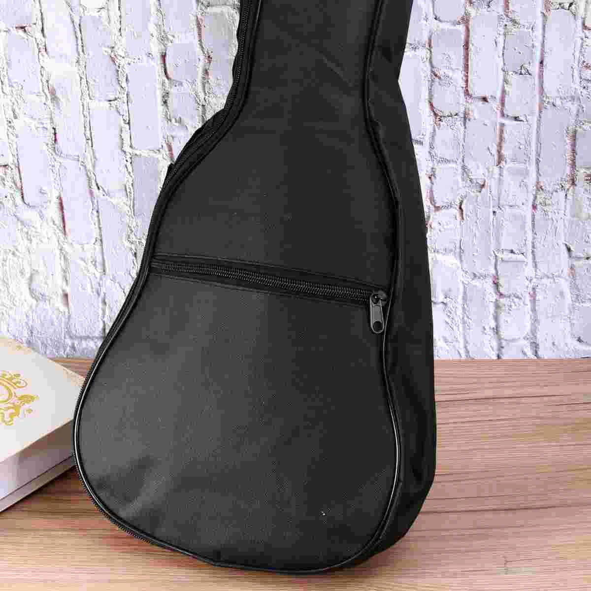 Guitar Bag Thick Padding Canvas Waterproof Guitar Case Ergonomic Design Gig Bag Backpack for Acoustic Electric Guitar Bass