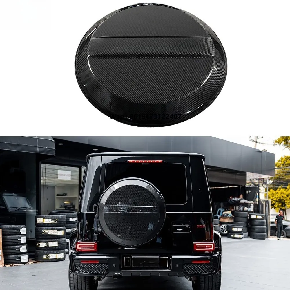 

W463 Dry Carbon Fiber BS Style for G class W464 G63 G550 Wheel Spare Tire Cover Set Bodykit