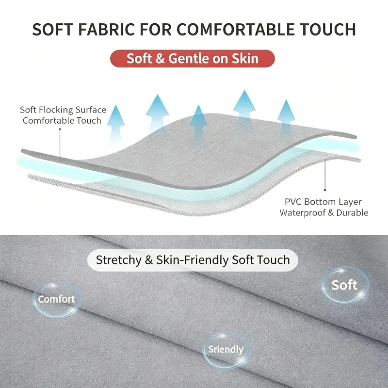 Airplane Foot Rest Pillow Portable Inflatable Travel Footrest Adjustable Height 3-Layer Folding Rest Cushion Footrest for Flight