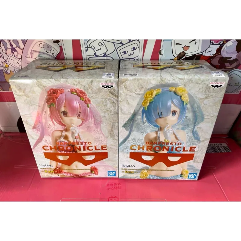 

В наличии Bandai Original Banpresto Zero Starting Life In Another World Rem Фигурка Модель Кукла Совершенно новый гараж в штучной упаковке