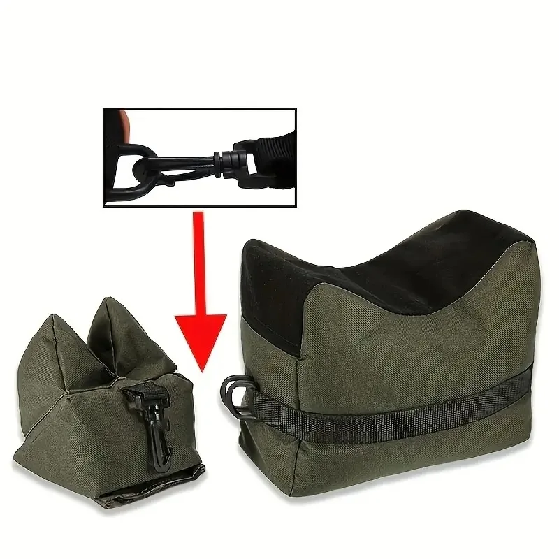 Taktischer Sandsack-Kissen-Clip mit Kinnhalterung für Schieß- und Jagd-Ausrichtung auf dem Gelände – Detail 9
