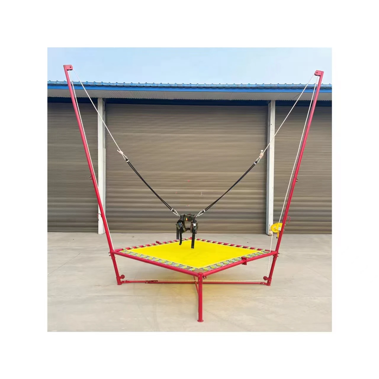 

Single Bungee Jumping for Kids and Adults Bungee Trampolines Outdoor Playground Trampoline Bungee Kids Jumping Rids for Sale