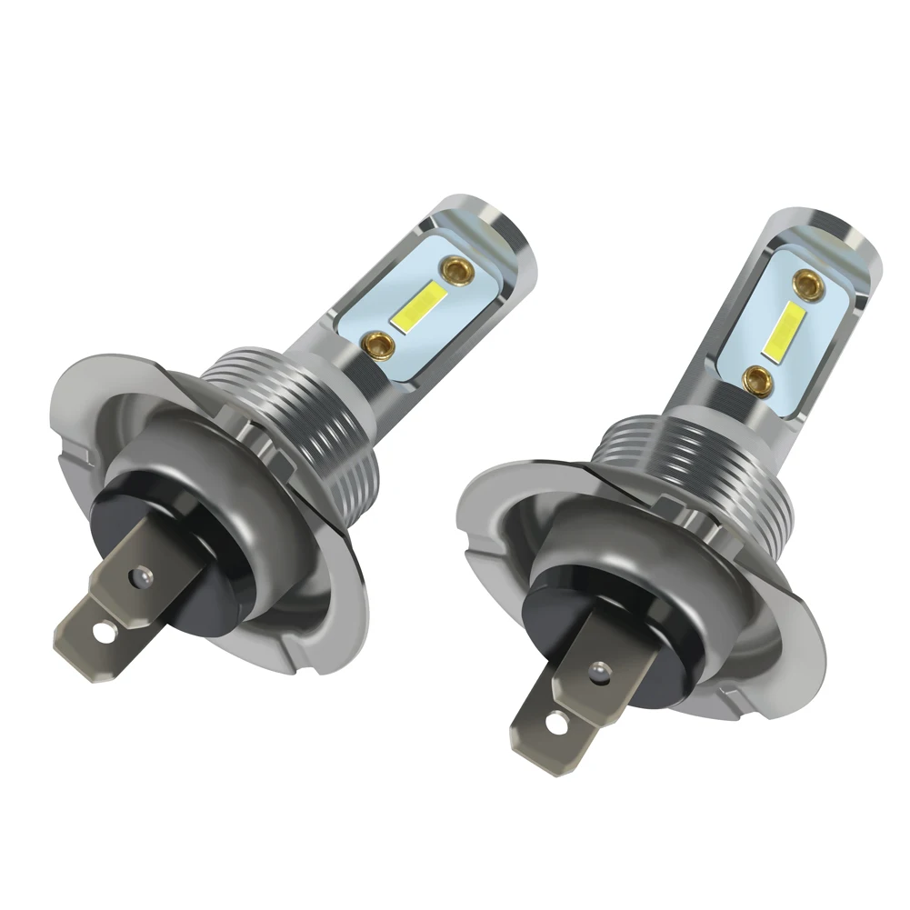 2Pcs New H7 H4 H11 H8 H1 H3 H6 LED Car Headlight Bulb Beam 24V 12V 55W 80W High Power Auto Fog Light Lamps 6000K 8000K Headlampt