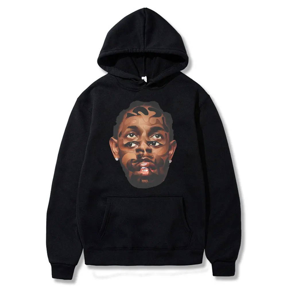

Rapper Lil Uzi Vert Head Print Hoodie Men Women Casual Oversized Sweatshirt Men's Fashion Brand Clothing Fleece Cotton Hoodies