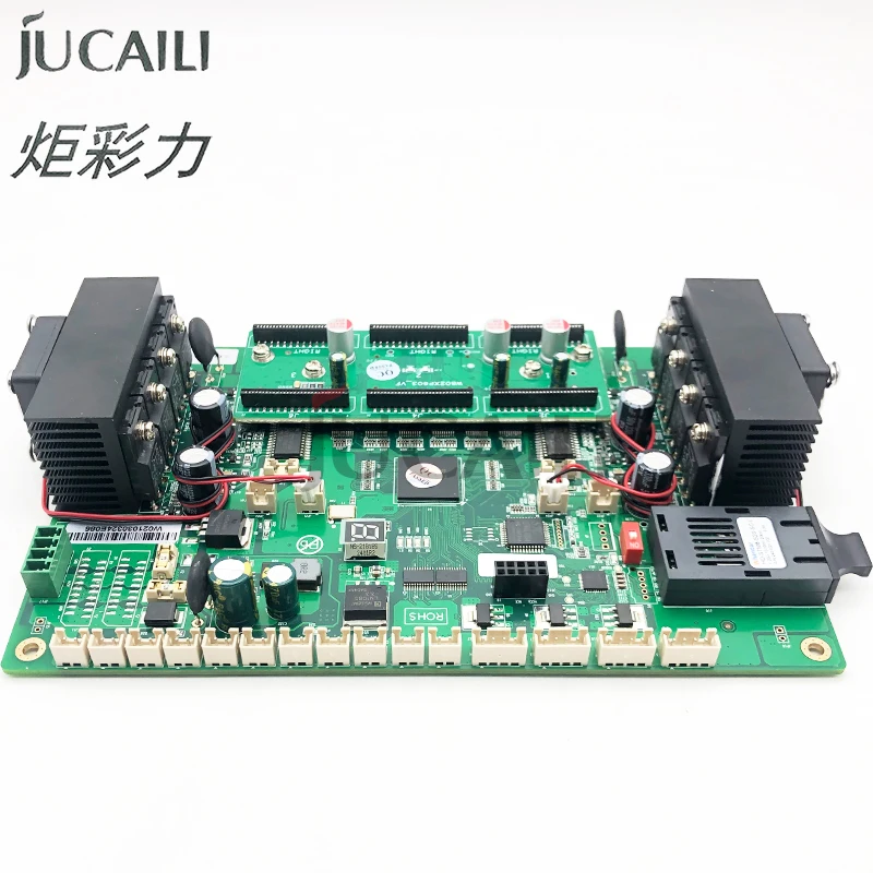 JucaiLi wellprin XP600 3 head UV flat panel carriage board printer Upgrade Kit converter wall printer xp600 tx800